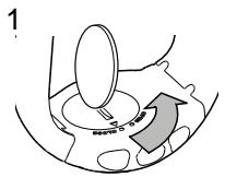SUUNTO T6D - Replacing wristop battery - 1