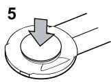 SUUNTO T6D - Replacing belt battery - 5