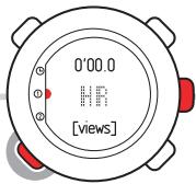 SUUNTO T6D - Training display 1\* - 1