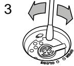 SUUNTO T6D - Replacing wristop battery - 3