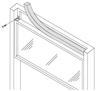 HAIER HWR10XC5 - INSTALL SASH BRACKET & SEAL GASKET - 1