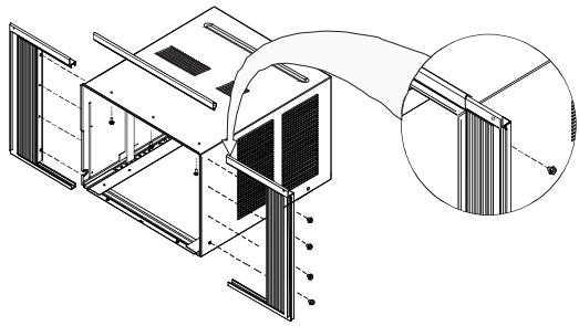 HAIER HWR12XC5 - ASSEMBLE CURTAINS/TOP RAIL - 1