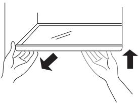 HAIER AFT630IX - Adjusting shelf height - 1