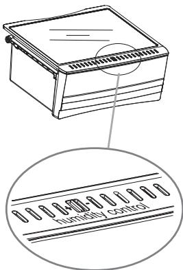 HAIER CFE633CW - About the fridge storage compartment - 3