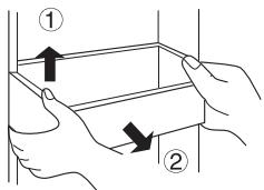 HAIER CFE633CW - About the fridge storage compartment - 5