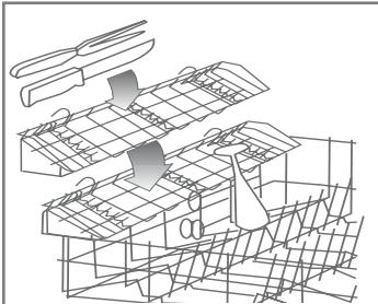 HAIER DW12-CBE6 IS - Messerhalter - 10