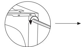 HAIER DW12-CBE6 IS - Comment enlever le plan de travail du lave-vaisselle - 10