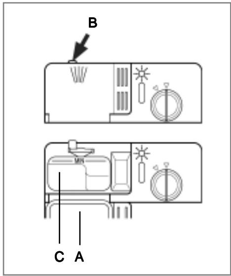 HAIER DW12-CBE6 IS - Loading the detergent - 1