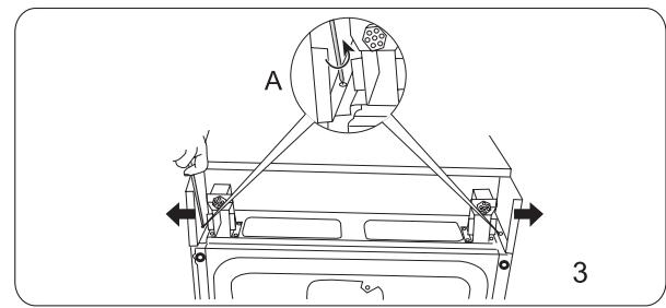 HAIER DW12-CBE6 IS - Comment enlever le plan de travail du lave-vaisselle - 3
