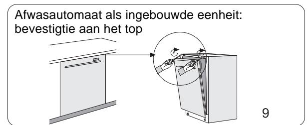 HAIER DW12-CBE6 IS - Hoe verwijdert U het top van het vaatwasmachine - 9