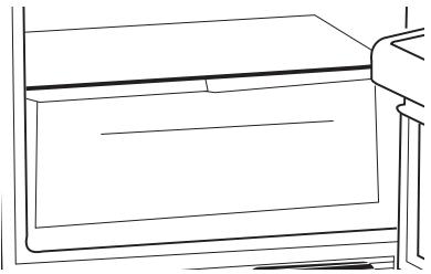HAIER HRF12WND - Cajón para Frutas y Verduras y Cubierta Para sacar e instalar el cajón para frutas y verduras: (vea fig. # 7) - 1