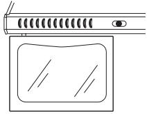 HAIER HRF12WND - Lumière intérieure de la section réfrigérante: - 1