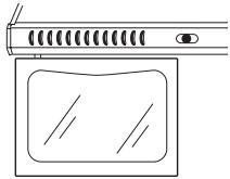 HAIER HRF12WND - Luz interior de la seccion del refrigerador - 1