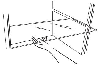 HAIER HRF12WND - Removing or replacing the crisper cover: (see fig. # 8) - 1