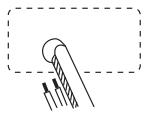 HAIER HSU-12HEK03-R2 - When connecting the cable after installing the indoor unit - 2
