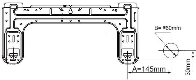 HAIER HSU-12HEK03-R2 - When the mounting plate is first fixed - 1