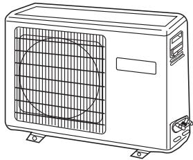 HAIER HSU-12HEK03-R2 - Drawing for the installation of indoor and outdoor units - 3