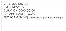 HAIER LED40T3 - Enregistrement - 4