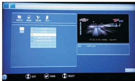 HAIER LED40T3 - Lire un film - 1