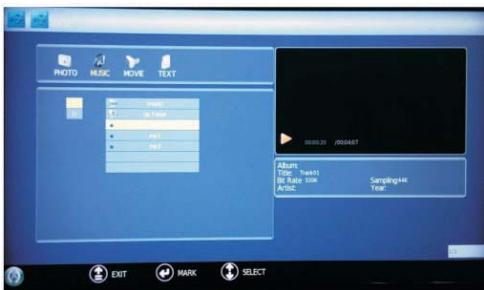 HAIER LED40T3 - Lire de la musique - 1