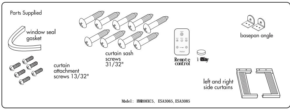 HAIER ESA3085 - Parts - 1