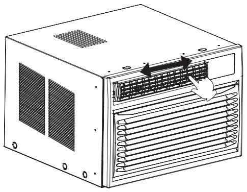 HAIER ESA3156 - Adjusting the Air Flow Direction - 1