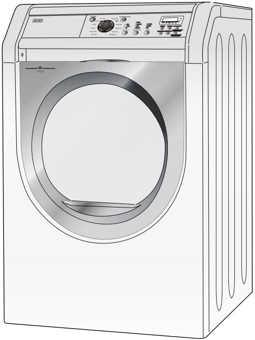 HAIER HDG 5300 AW - Manual para el usuario e instrucciones de instalación. Secadora a gas y electrica - 1