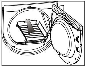 HAIER HDG 5300 AW - Using the Dryer Rack - 2