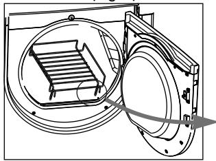 HAIER HDG 5300 AW - Using the Dryer Rack - 3