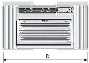 HAIER HWR08XC5 - Window Opening Requirements - 2
