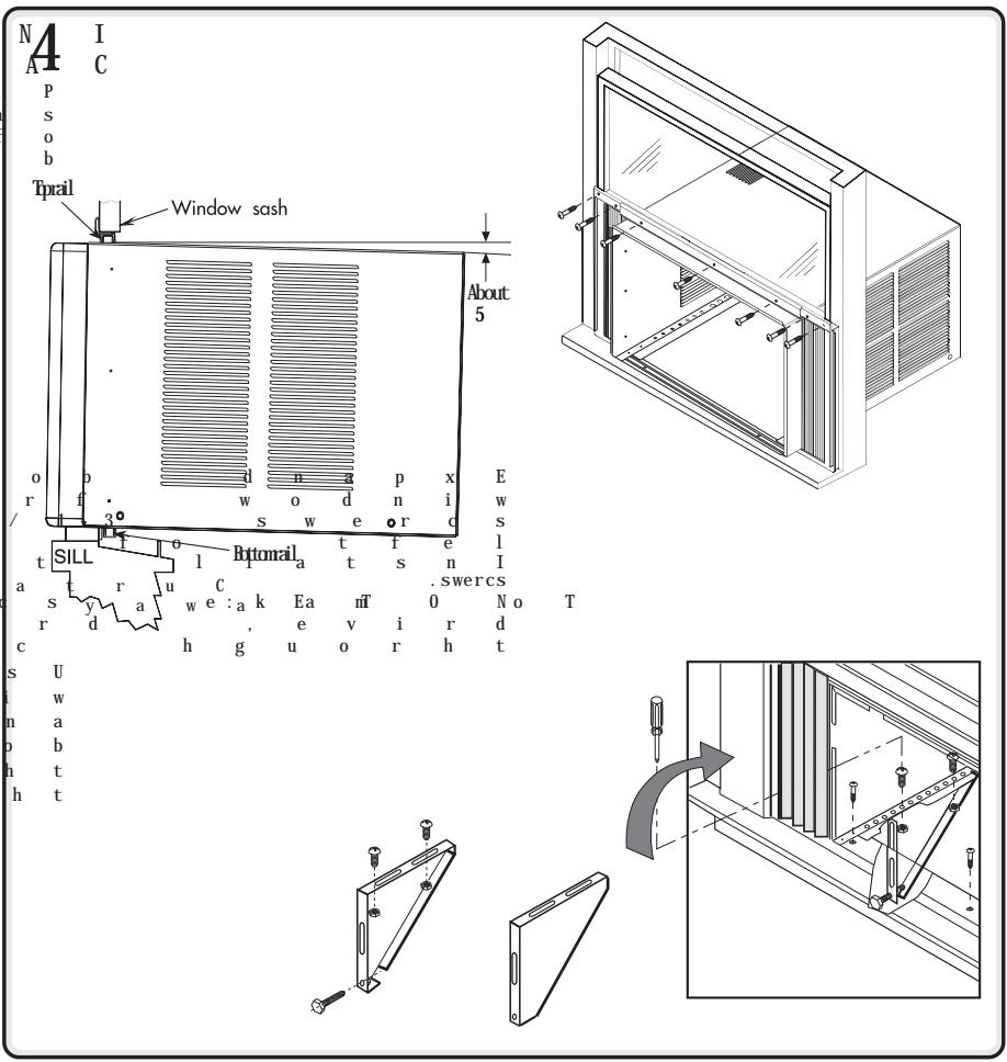 HAIER HWR18VC5 - PREPARE WINDOW FOR INSTALLATION - 3