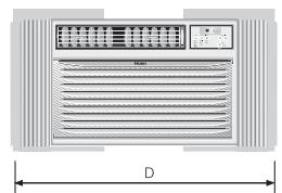 HAIER HWR24VC5 - Installation du climatiseur sur une fenêtre - 2