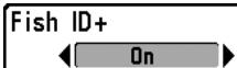 HUMMINBIRD 141C - Sonar Menu Tab - 1