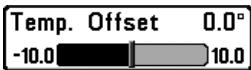 HUMMINBIRD 141C - To change the Depth Offset setting: - 1