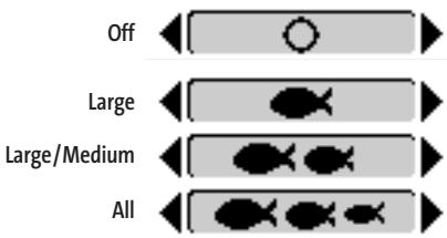 HUMMINBIRD 141C - To change the Fish ID Alarm setting: - 1