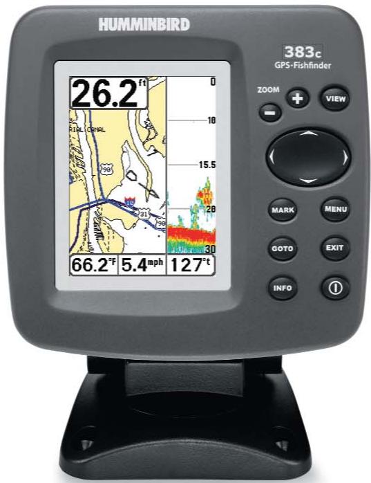 HUMMINBIRD 383C - 383c GPS Chartplotter Operations Manual - 1