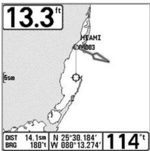 HUMMINBIRD 383C - Viewing Cartography - 1