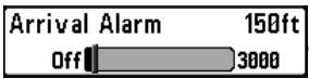 HUMMINBIRD 383C - To change the Off Course Alarm setting: - 1