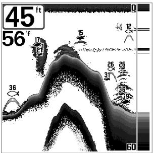 HUMMINBIRD 383C - (Advanced, Sonar view only) - 1