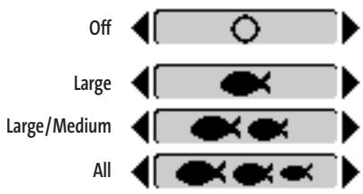 HUMMINBIRD 383C - To change the Fish ID Alarm setting: - 1