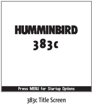 HUMMINBIRD 383C - EXIT Key - 1
