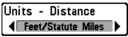 HUMMINBIRD 383C - To change the Units - Temp setting: - 1