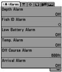 HUMMINBIRD 383C - The Menu System - 2