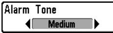 HUMMINBIRD 747C - To change the Temp Alarm setting: - 1
