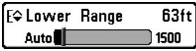 HUMMINBIRD 747C - To adjust the Upper Range: - 1