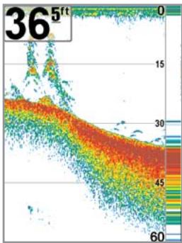 HUMMINBIRD 747C - Sensitivity - 1