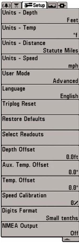 HUMMINBIRD 747C - To change the Alarm Tone setting: - 1