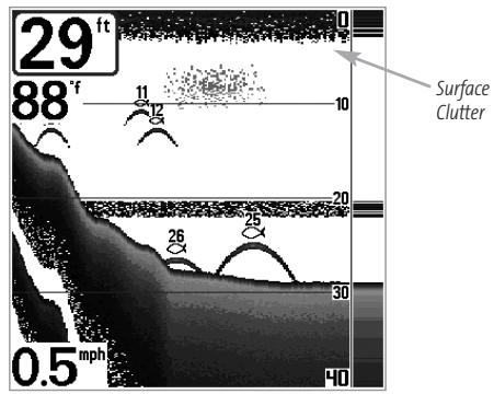 HUMMINBIRD 787C2 - Surface Clutter (Advanced) - 1