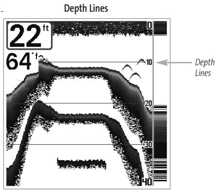 HUMMINBIRD 787C2 - Depth Lines (Advanced) - 1