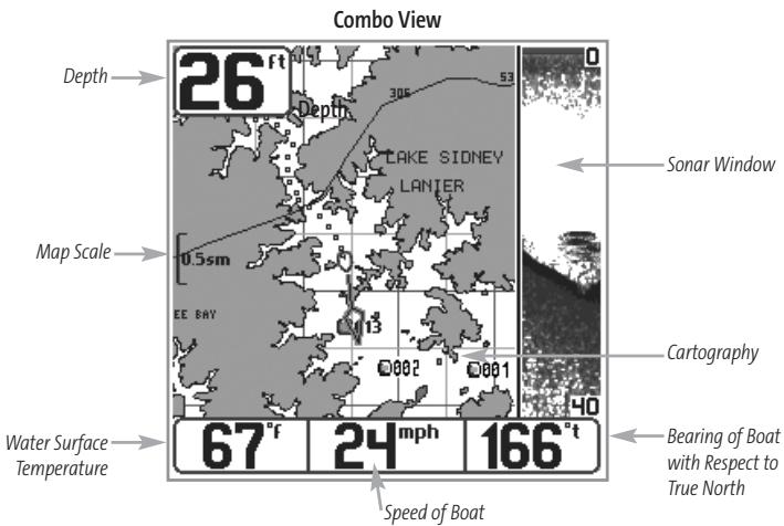 HUMMINBIRD 787C2 - Combo View - 1